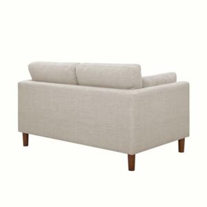 Oadeer Home 57'' Upholstered Loveseat with Pillow Arm