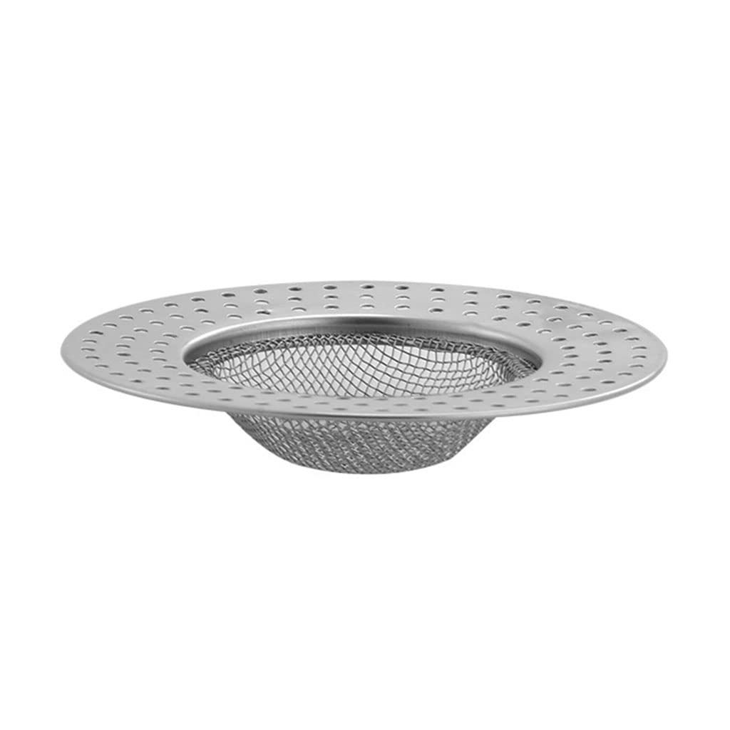 Kcjhagbd Kitchen Sink Strainer Bathtub Drain Protector Hair Catcher Mesh Round Drain Cover Prevent Residues From Clogging Sink Strainer Stopper Basket For Kitchen Bathroom