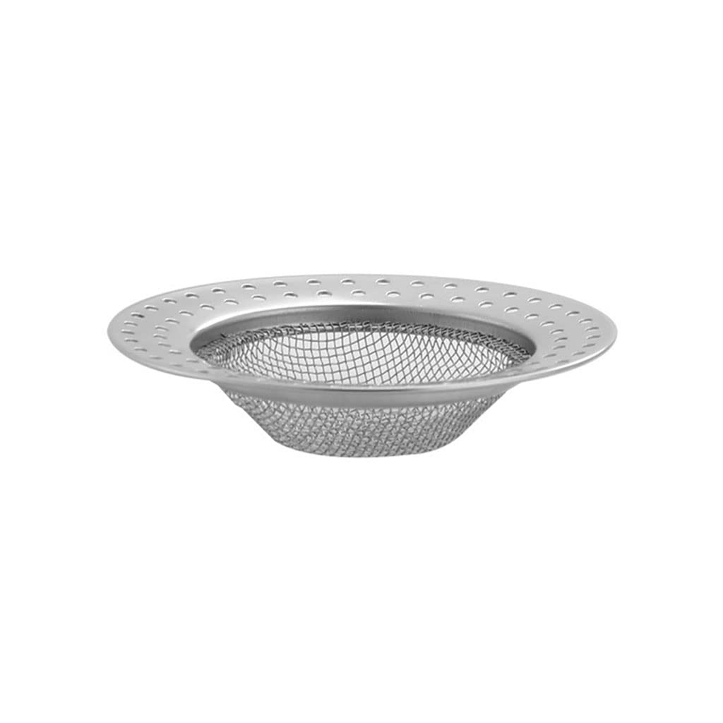 Kcjhagbd Kitchen Sink Strainer Bathtub Drain Protector Hair Catcher Mesh Round Drain Cover Prevent Residues From Clogging Sink Strainer Stopper Basket For Kitchen Bathroom