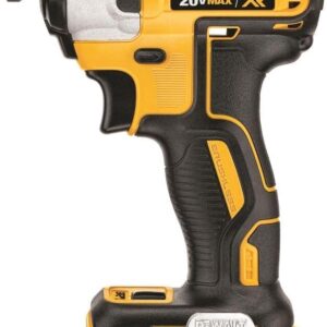 DEWALT 20V MAX XR Impact Driver, Brushless, 3-Speed, 1/4-Inch, Tool Only (DCF887B)-Deal Express Accessories, Yellow