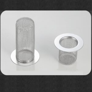 Floor Drain Filter Mesh Basket Filter Hair Trap Strainer Stainless Steel for Kitchen Sink Bathroom Bathtub Wash Basin Shower Bathtub Hair Catcher Sink Drain Stopper Shower Drain Hair Trap