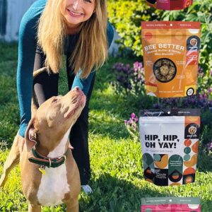 Doggy Snax Hip Hip Oh Yay! Canine Hip & Joint Supplement Soft chew with Glucosamine, Chondroitin, Green Lipped Mussel, MSM, Hyaluronic Acid, Boswellia and so Much More!