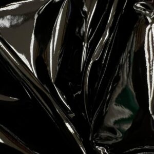 Shiny Black 4-Way Stretch Vinyl Latex Fabric by The Yard, 60" Wide, DIY, Crafts, Club Wear, Costumes, Cosplay