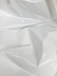 prime fabric, shiny white 4-way stretch vinyl latex fabric by the yard, 60" wide, diy, crafts, club wear, costumes, cosplay