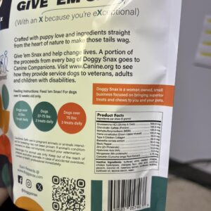 Doggy Snax Hip Hip Oh Yay! Canine Hip & Joint Supplement Soft chew with Glucosamine, Chondroitin, Green Lipped Mussel, MSM, Hyaluronic Acid, Boswellia and so Much More!