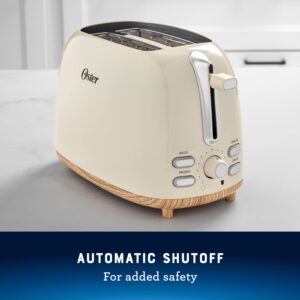 Oster® 2-Slice Toaster with Extra Wide Slots, Oat Milk