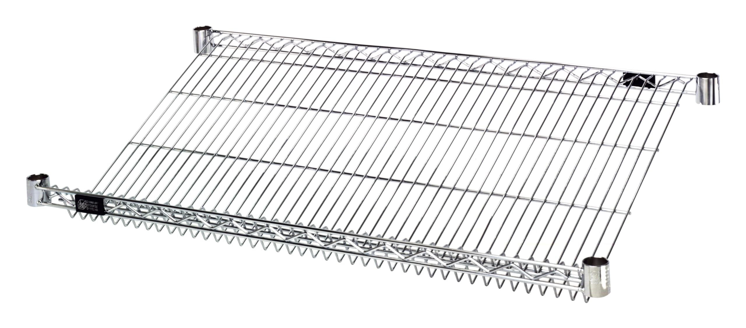 FSE Quantum 1848SL Wire Shelf, Slanted, 48"W x 18"D, Chrome Plated Finish, NSF