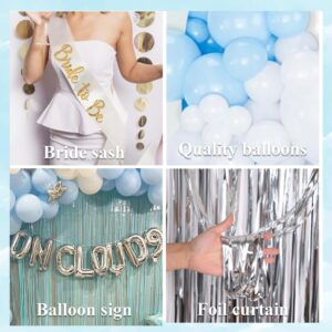 The Bride Is on Cloud 9 Bachelorette Party Decorations, Cloud 9 Bachelorette Bridal Shower Decorations for Women Girls