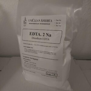 UniClean America Diasodium EDTA - EDTA.2Na I Ethylenediaminetetraacetic Acid Disodium Salt I High Purity - Made in USA (Weight : 1 lb)