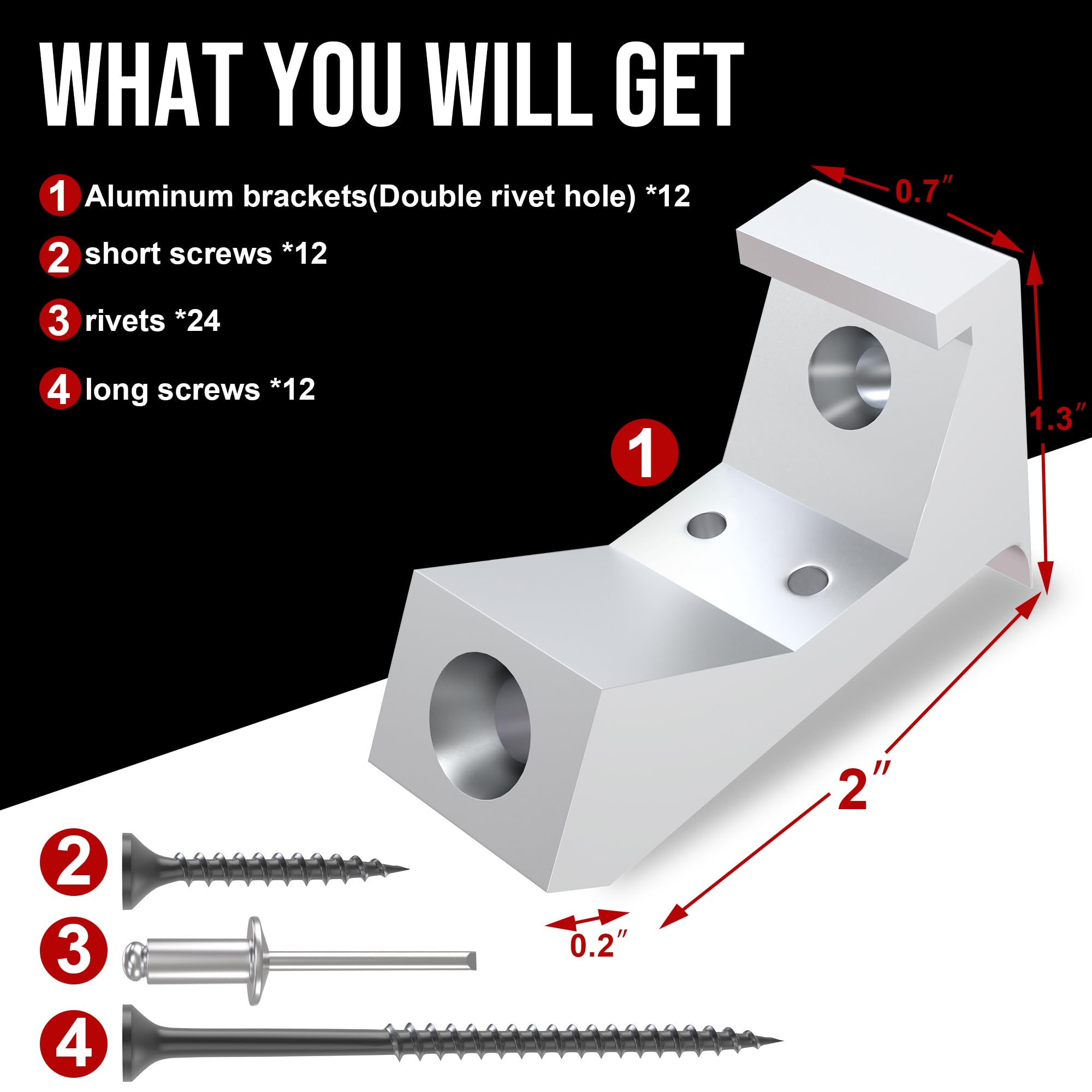 Squeaky Floor Repair Kit, High-Quality Relief Wood Floor Repair Tool Can be Safely Used on Any 5/8 inch subfloor, Effectively Reattach Subfloor to Joists, Eliminating Noisy Floor Sounds (6 Pack)