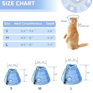 Breathable Cats Recovery Collar Practical Adjustable Cone Collar Designed to Aid Healing After Recovery Collar for Dogs Dog Recovery Collars & Cone Recovery Collar for Cats Soft