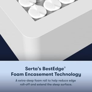 Serta Perfect Sleeper Ultimate 12" California King Mattress - Extra Firm, Cooling Gel Memory Foam, Pocket Innersprings for Motion Isolation, Edge Support, CertiPUR-US Certified - Oasis Sleep