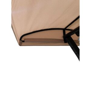 Garden Winds Custom Fit Replacement Canopy Top Cover Compatible with The GT GCS00229C Wicker Swing Large - Upgraded Performance RipLock 350 Fabric - 76" L X 46" W