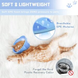 Breathable Cats Recovery Collar Practical Adjustable Cone Collar Designed to Aid Healing After Recovery Collar for Dogs Dog Recovery Collars & Cone Recovery Collar for Cats Soft