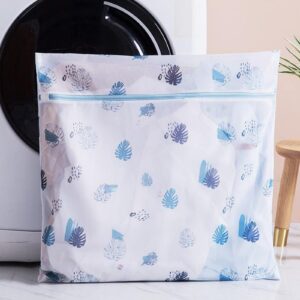 WOGCHANEI Mesh Wash Bags Laundry Bag with Zipper Protect Your Delicates Laundry Bag for Delicates Clean Wash in the Washing Machine and Evenly Dry Process in the Dryer (X-Large, Oblong)