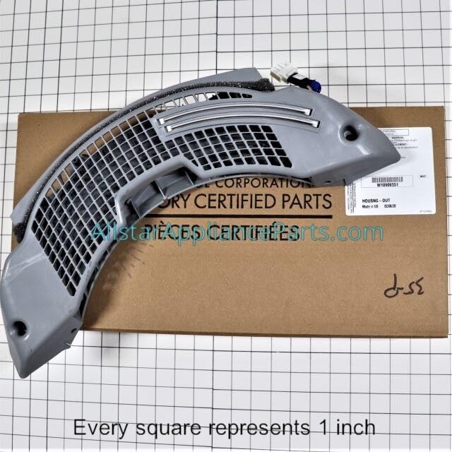 W10906551 Dryer Air Filter Housing