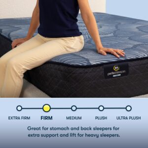 Serta Perfect Sleeper Hybrid Standard 12" Queen Mattress - Firm, Cooling Gel Memory Foam, Pocket Innersprings for Motion Isolation, Edge Support, CertiPUR-US Certified - Pacific Peace