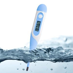 Contec Animal Electronic Ehermometer, Digital Thermometer Waterproof Pet Thermometer,Suitable for Dogs/Cats/Sheep/Veterinarian