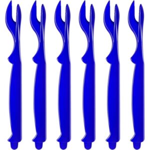 6pcs blue crab leg cracker seafood crackers and tools for crab claw picks crawfish shellfish crayfish prawn shrimp crab legs utensils lobster crackers crab tools for eating