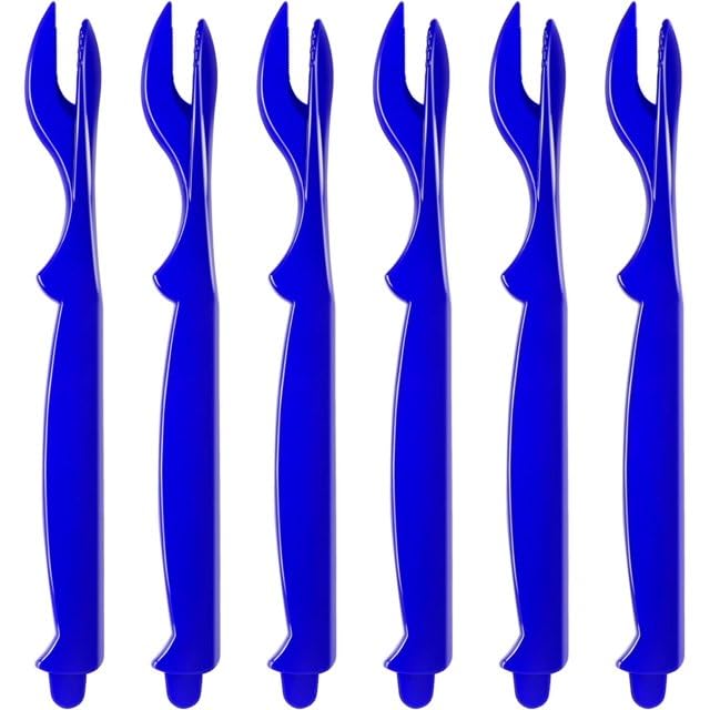 6Pcs Blue Crab Leg Cracker Seafood Crackers and Tools for Crab Claw Picks Crawfish Shellfish Crayfish Prawn Shrimp Crab Legs Utensils Lobster Crackers Crab Tools for Eating