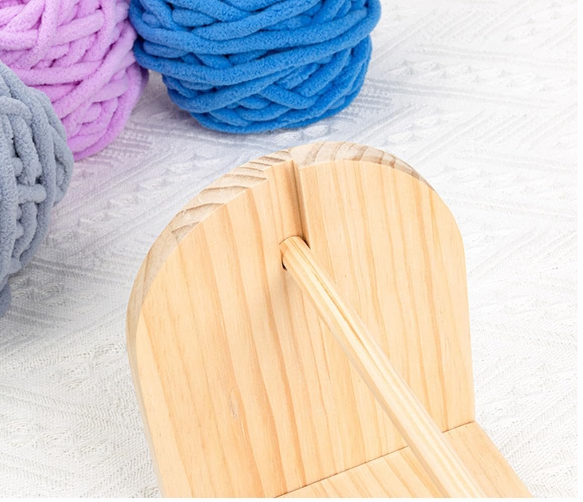 QRZLP Spools Thread Rack, Wooden Ribbon Storage Rack Sewing Yarn Roll Holder Mesh Crochet Thread Rack for Embroidery Quilting and Sewing Threads.