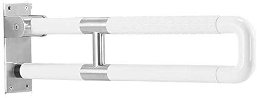 AIHEDOUJ handrail Grab Rails,Shower Grab Bar, Elderly Disabled Pregnant Women, Safety Non-Slip Accessible Bathroom Handrails, Bathtub, Toilet Kitchen/White/60Cm