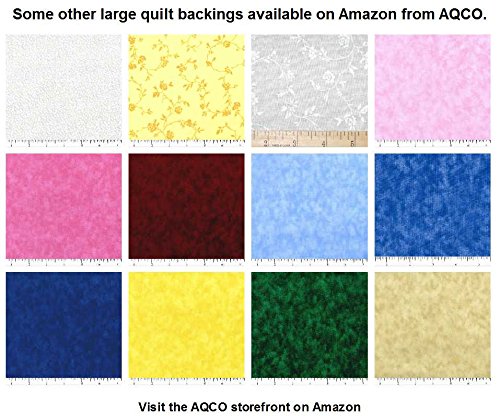 Generic Quilt Backing, Large, Seamless, Lollipop Red, from AQCO- C44395-105#, 108""x108"", Dark Blue Ocean Blend