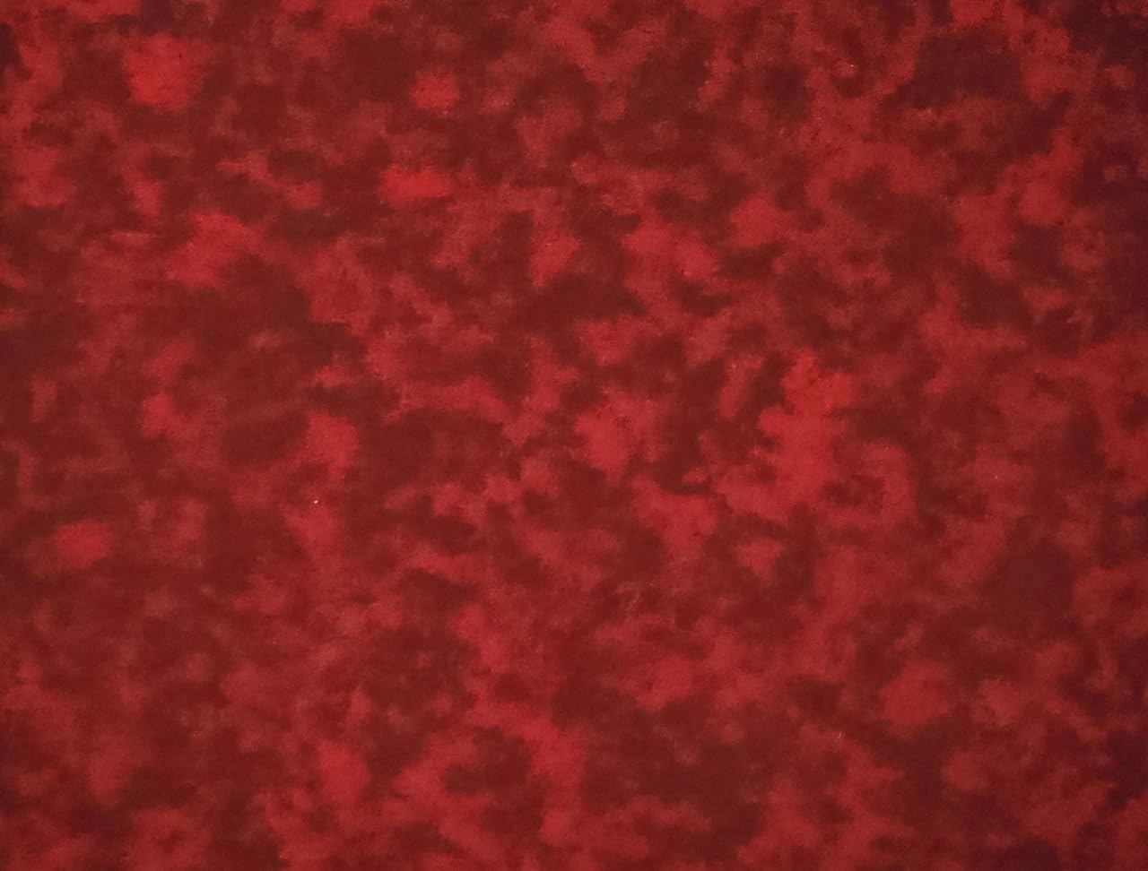 Generic Quilt Backing, Large, Seamless, Lollipop Red, from AQCO- C44395-105#, 108""x108"", Dark Blue Ocean Blend