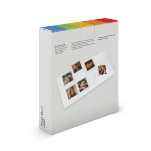 Polaroid Photo Album - Black - Large Photo Album for Polaroid i-Type, 600, and SX-70 instant photos, capacity 160 photos (6368)