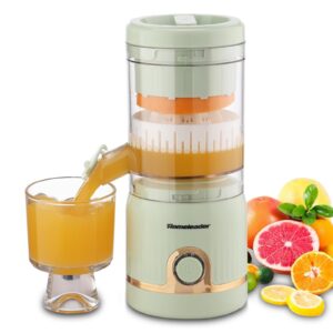 homeleader electric juicer rechargeable, citrus juicer machines with usb, portable orange juice squeezer, premium juicer for lemon, tomato, grape, watermelon