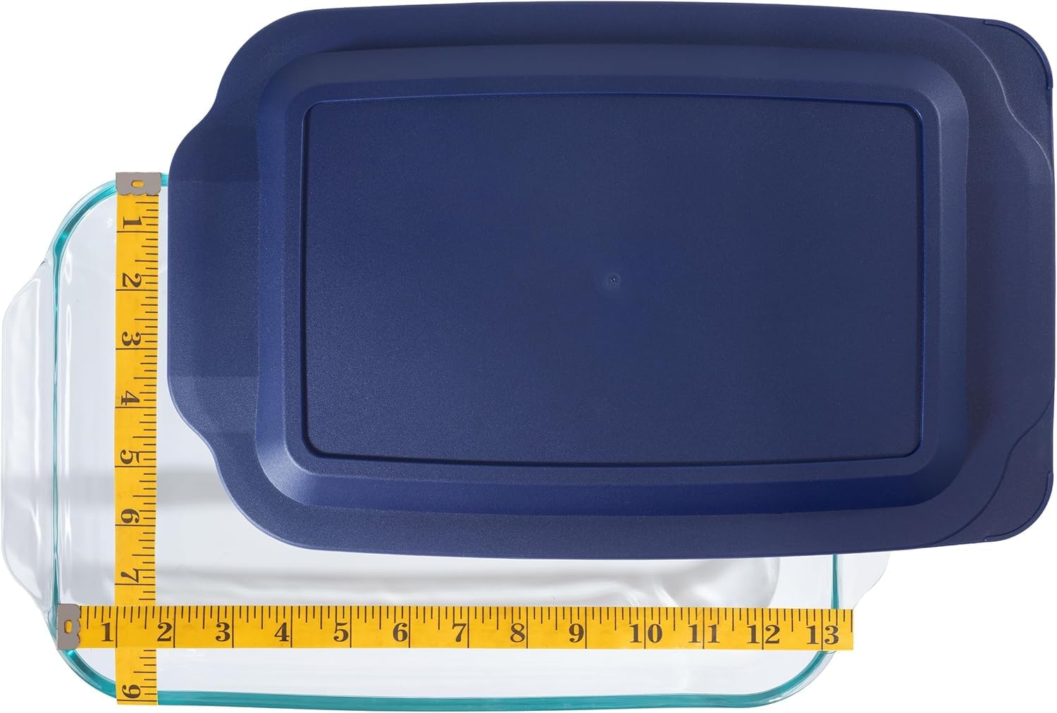 Replacement Lid Cover for Pyrex 3 QT Glass Baking Dish Casserole Container 233-PC (Navy)