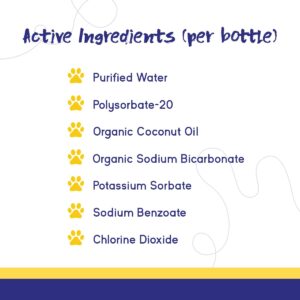 PupGrade Dental Care Water Additive Solution - Advanced Oral Care for Dogs - Dental Rinse for Fresh Breath to Fight Against Bad Breath, Plaque, and Tartar