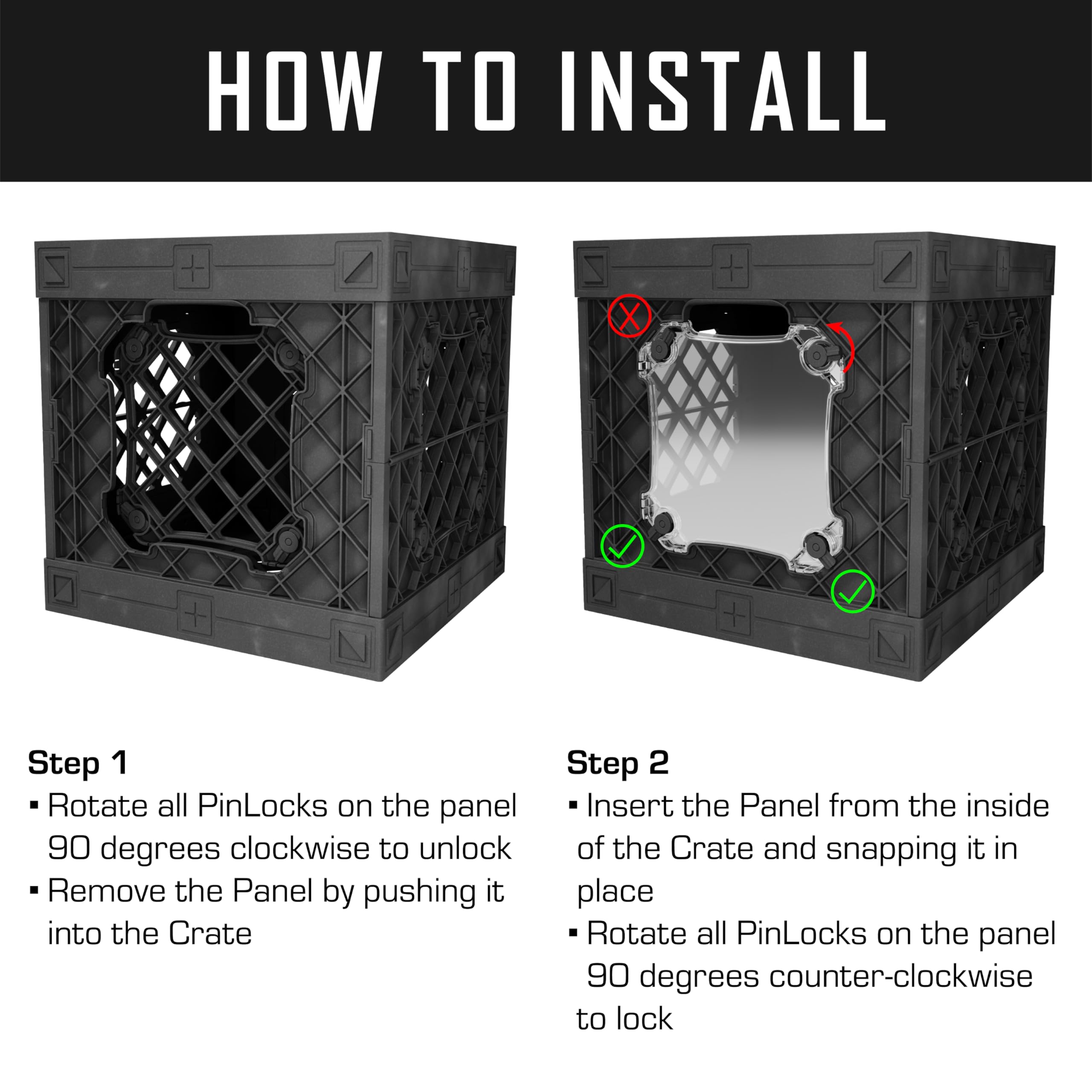 UbeCube Poly Insert Panel - Clear