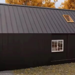 Generic Metal roofed Container House, Customized, HF-20231205