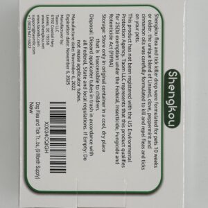 Safe and Effective: Dog Flea and Tick Prevention Repellent, Plus Spot-On with Plant Formula, for Small-Medium Dogs 4-44 lbs, (8.5 Month Supply)