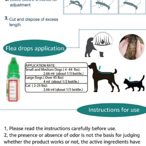 Protect Your Feline: Effective Flea and Tick Treatment for Cats, Natural Formula, 2-25 lbs, (9 Month Supply)