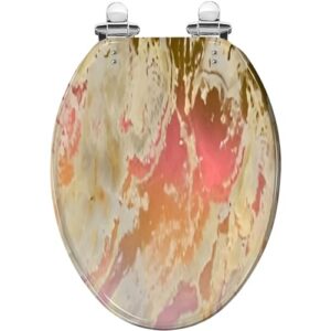 elongated toilet seat natural marble texture seamless stone texture natural marble for resin toilet seat quietly slow close with quick-release hinges toilet seat with cover easy to clean install