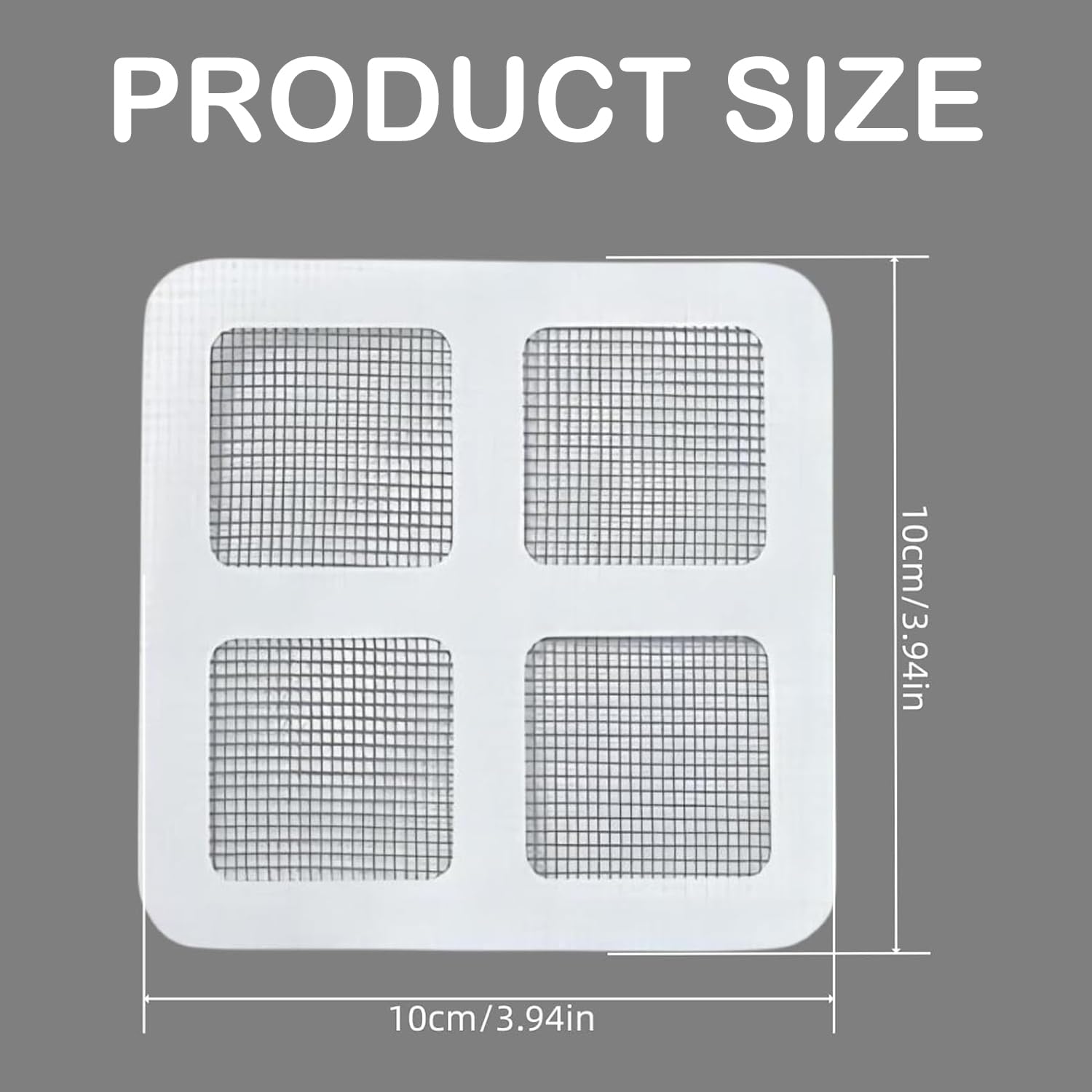 Disposable Floor Drain Filter Stickers,2024 4 Inch Shower Drain Cover Hair Catcher Shower Drain Mesh Stickers for Bathroom Laundry Bathtub Kitchen (20)