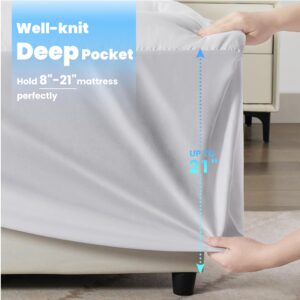 BDEUS Twin XL Mattress Topper, Mattress Protector for College Dorm, Breathable Dorm Bed Topper with Deep Pocket, College Dorm Room Essentials, Extra Long Twin Mattress Pad - 39"x80" White