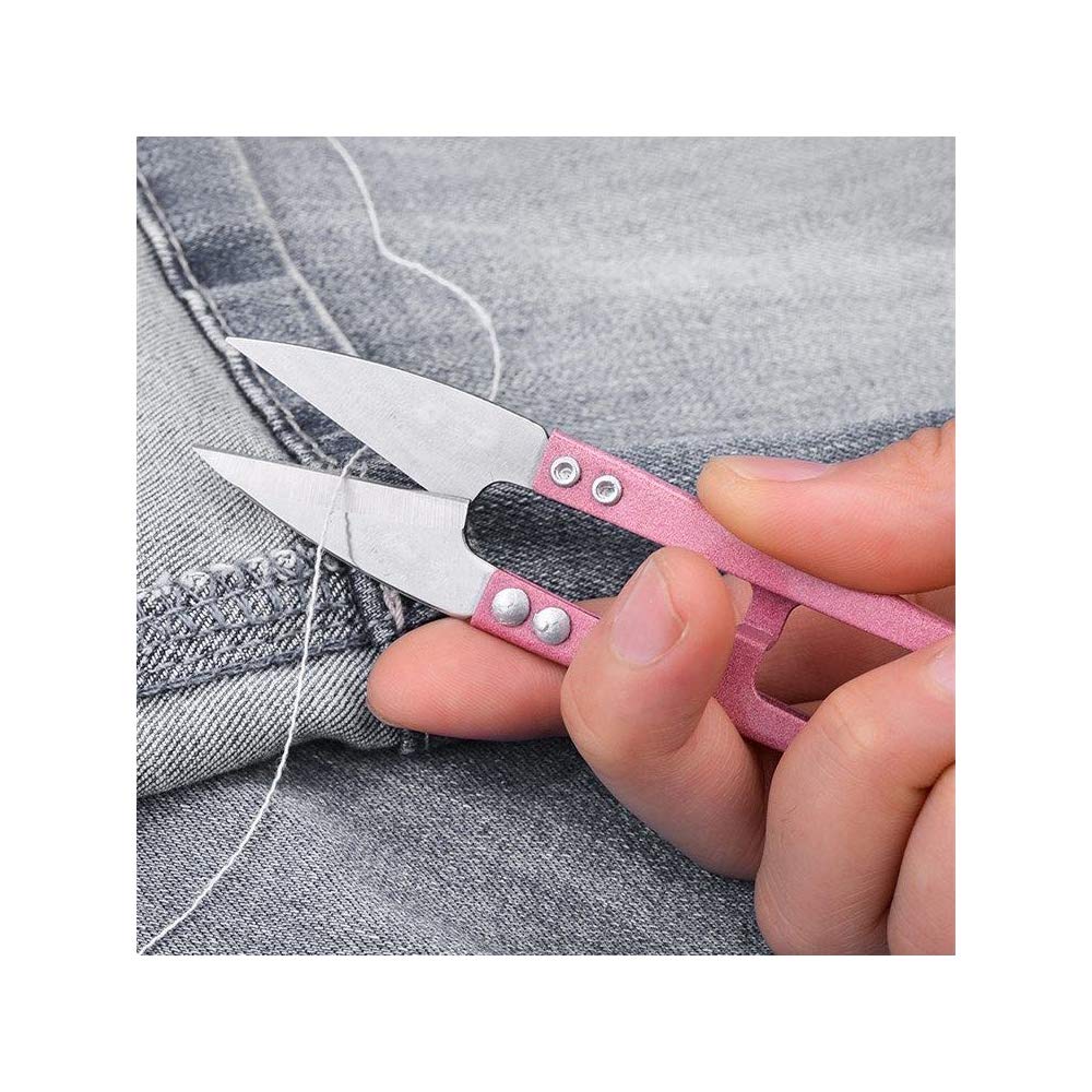 DEEINN 4.1inch Sewing Scissors(pack of 3) Yarn Thread Cutter Small Snips Trimming Nipper - Great for Stitch, Mini DIY Supplies, Yarn Scissors