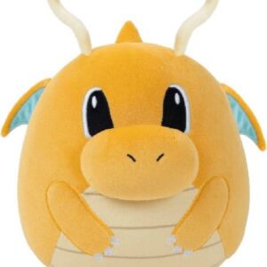 LuvMeMo Dragon Stuffed Animal 16 in - Plush Pillow Toy Yellow Cuddly Dragon Jumbo Plushies Yellow