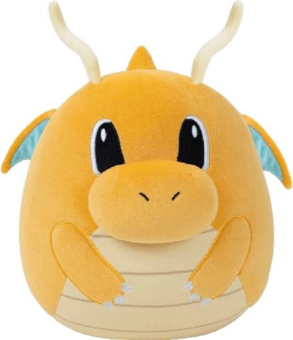 LuvMeMo Dragon Stuffed Animal 16 in - Cuddly Jumbo Dragon Plush Pillow Gifts for Toddler