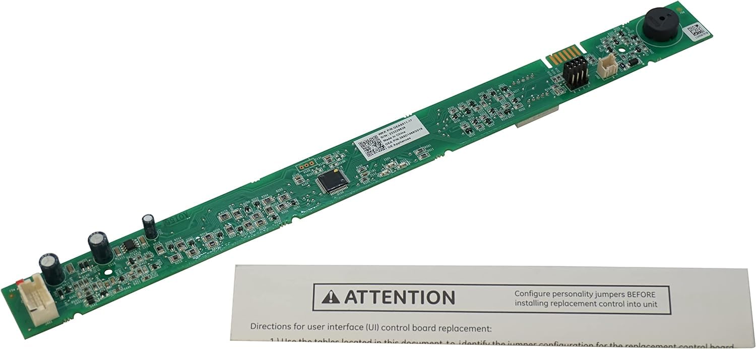 Generic WD21X31902C Control Board -Green Replaces For WD21X23462 WD21X3200 compatible with GE GDT695SBL2TS GDT695SBL3TS GDT695SBL4TS GDT695SBL5TS GDT695SFL3DS GDT695SGJ0WW GDT695SGJ2WW Dishwasher