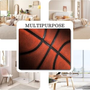 Area Rug Carpet Floor Washable Mats Rugs Non-Slip 5'x4' for Living Room Bedroom Dining Room Office Outdoor Home Decor Basketball