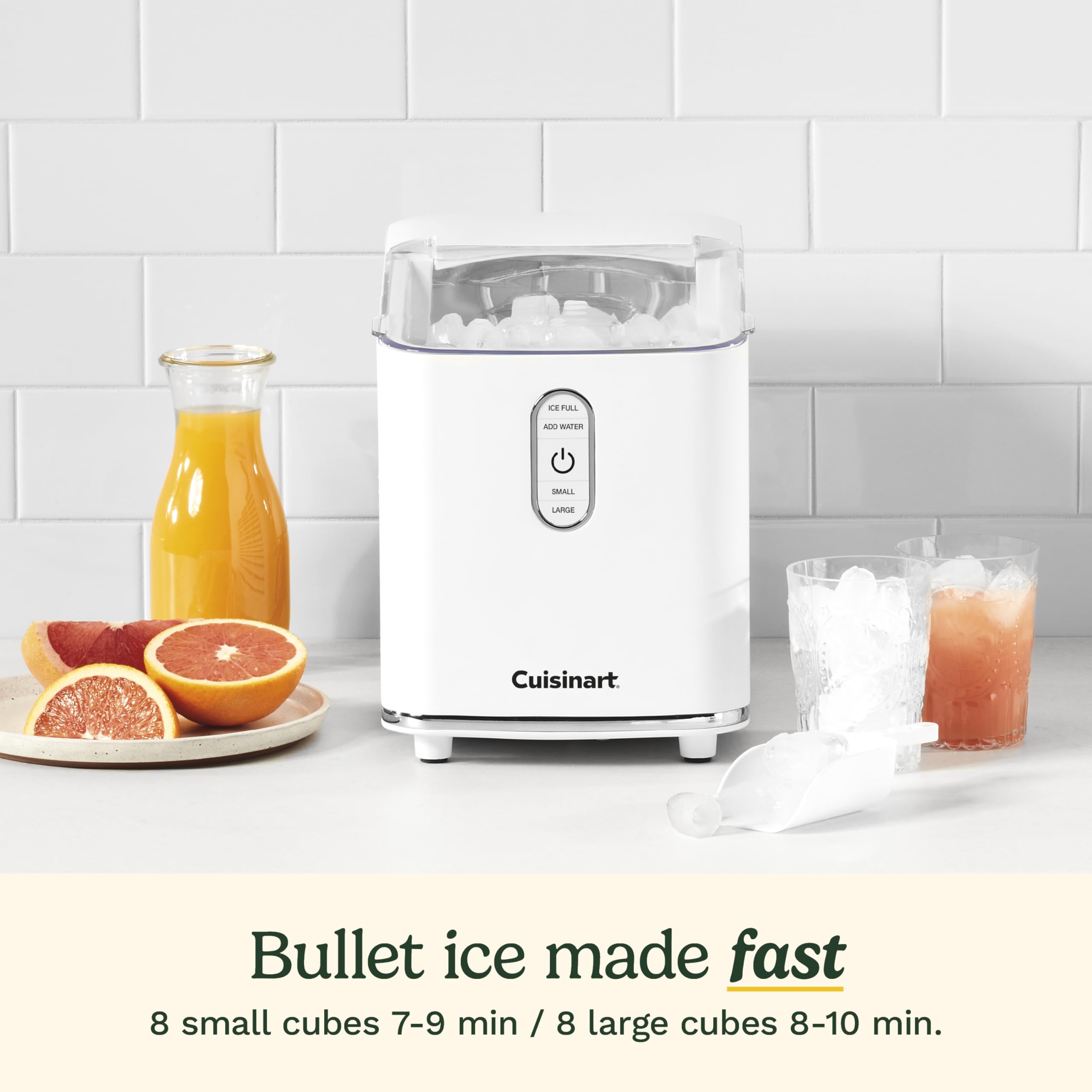 Cuisinart Compact Bullet Ice Cube Maker, IMC-2