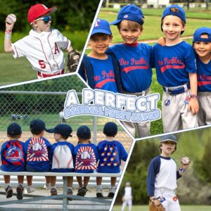 72Pcs Baseball Party Favors, Baseball Birthday Party Favors Includes Baseball Bag Mini Baseball Wristband Keychain Slap bracelet for Kids Baseball Birthday Party Supplies