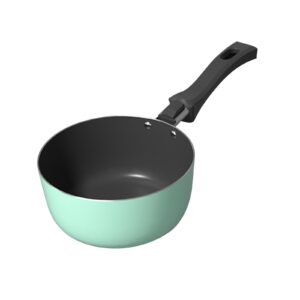 ieudns small milk pan soup pot universal melting boiling pot thickened nonstick sauce pan small cookware for camping kitchen picnic