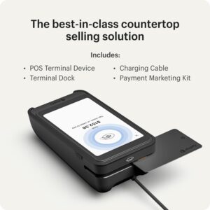 Shopify POS Terminal - Point of Sale Machine & System for in-Store Retail, Small Business - All-in-One Credit Card Reader, Terminal, POS Software Device