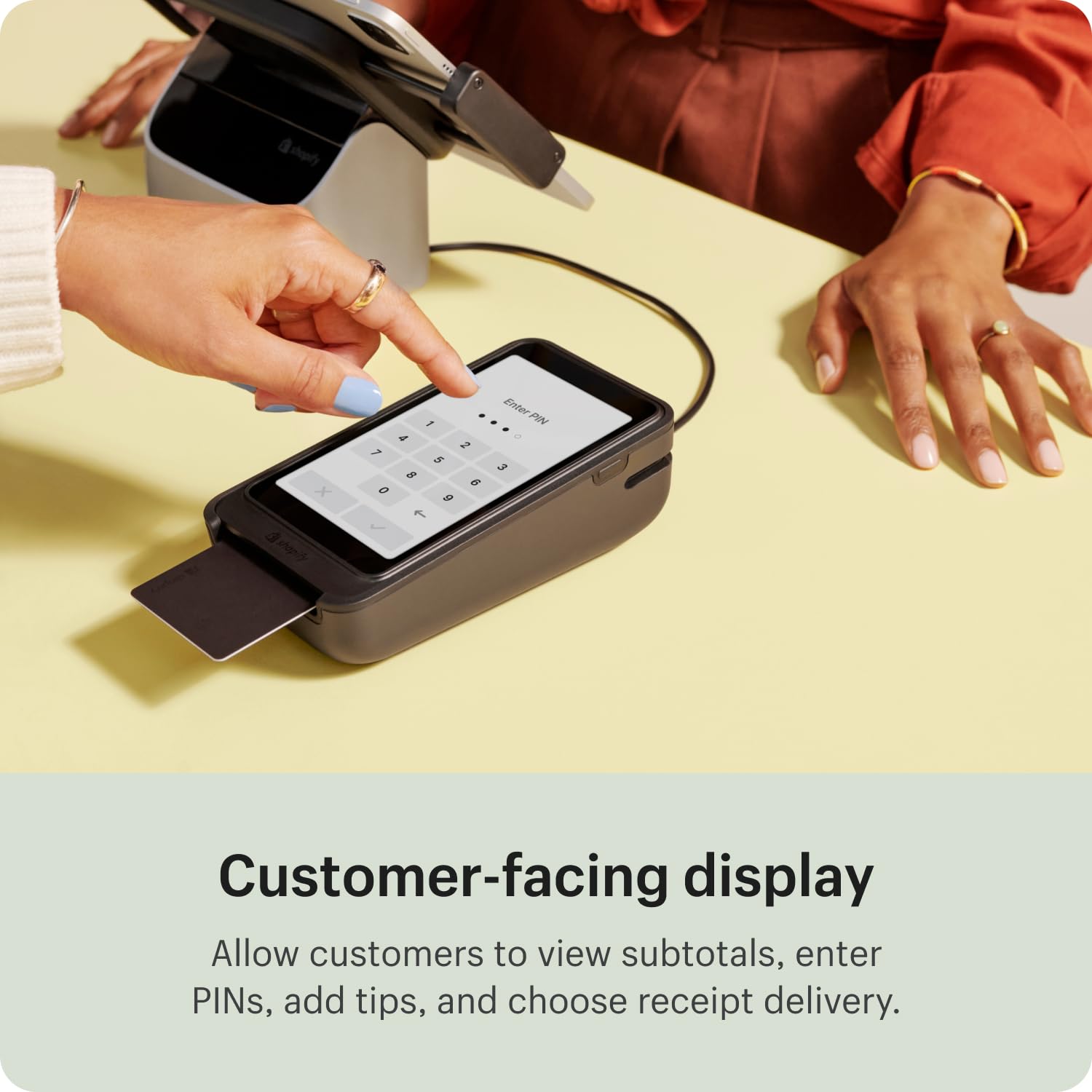 Shopify POS Terminal - Point of Sale Machine & System for in-Store Retail, Small Business - All-in-One Credit Card Reader, Terminal, POS Software Device