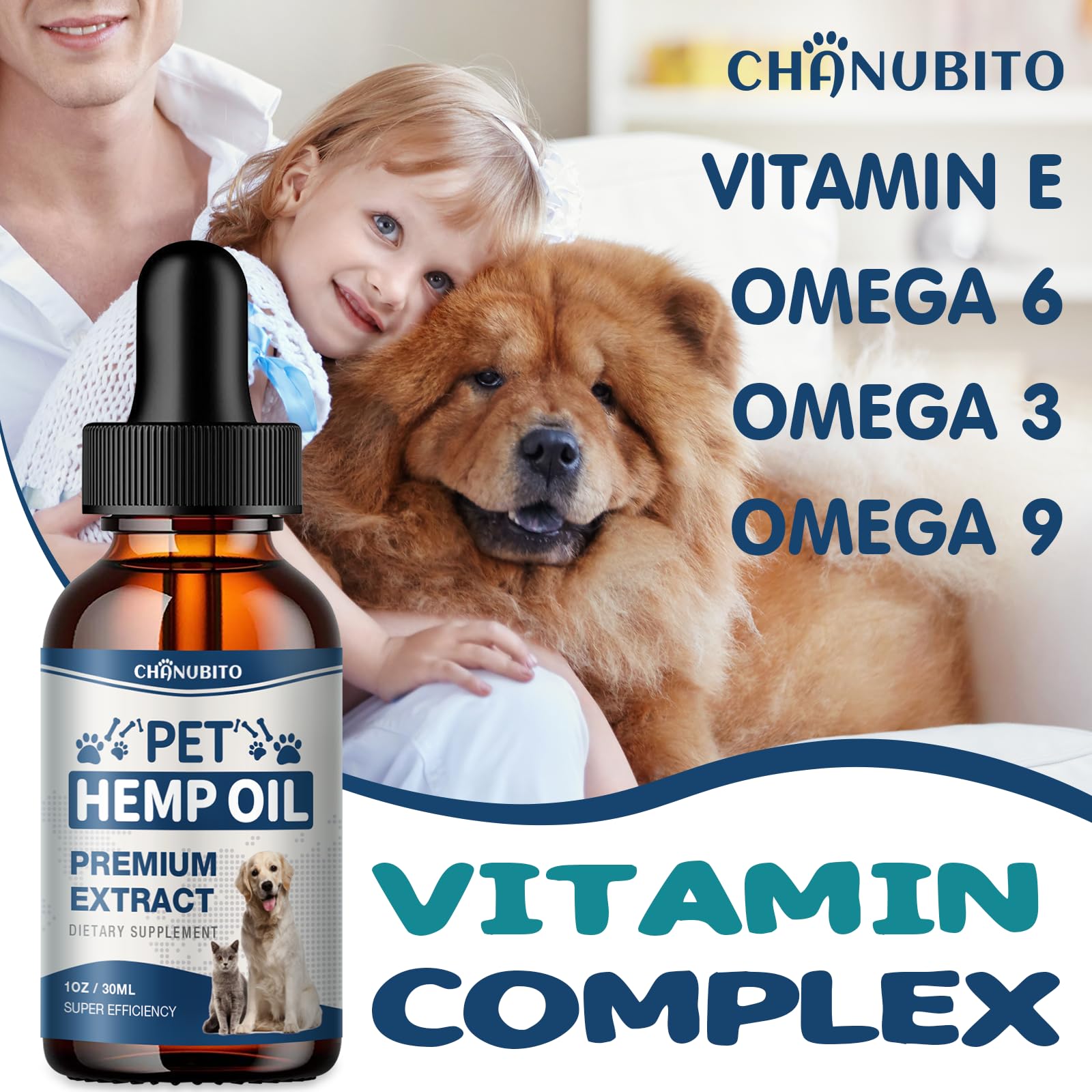 Hemp Oil for Dogs Cats -1 Pack - Relieves Anxiety and Promotes Appetite-Hiр & Jоint Suppоrt Skin Hеalth-Pet Hemp Oil Drops A121